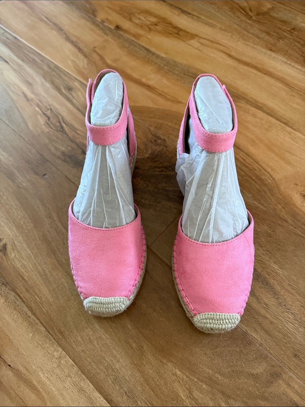 Soul Naturalizer Wren Pink Espadrille Wedges - Size 8